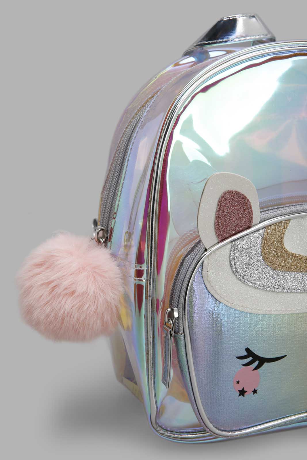 Redtag-Assorted-Multicolour-Character-Embellished-Backpack-Category:Bags,-CHR,-Colour:Assorted,-Filter:Girls-Accessories,-GIR-Bags,-New-In,-New-In-GIR-ACC,-Non-Sale,-Section:Girls-(0-to-14Yrs),-W22A-Girls-