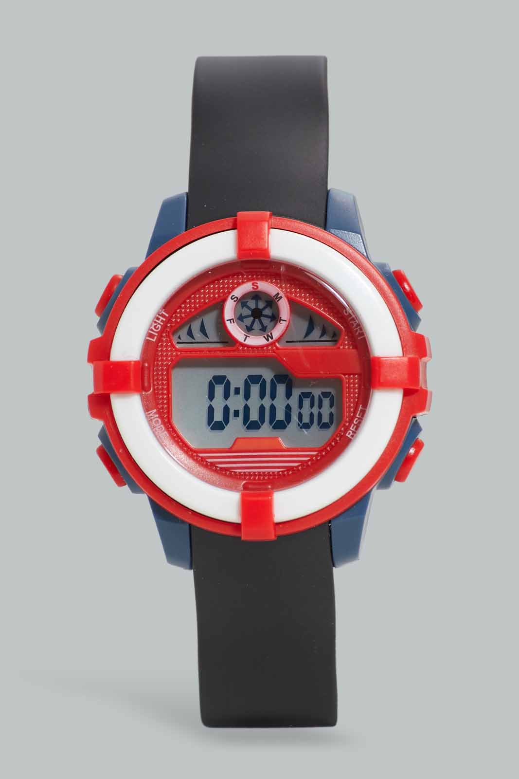 Redtag-Assorted-Multi-Functional-Digital-Watch-BOY-Watches,-Category:Watches,-Colour:Assorted,-Deals:New-In,-Filter:Boys-Accessories,-New-In-BOY-ACC,-Non-Sale,-Section:Boys-(0-to-14Yrs),-W22O-Boys-