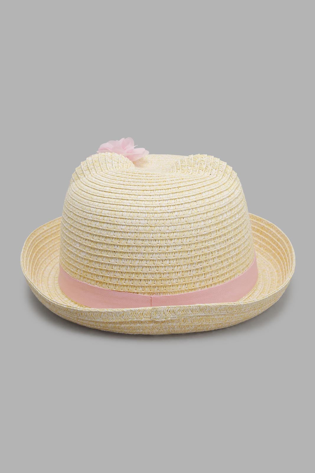 Redtag-Beige-Character-Embellished-Hat-Category:Caps-&-Hats,-CHR,-Colour:Beige,-Filter:Girls-Accessories,-GIR-Caps-&-Hats,-New-In,-New-In-GIR-ACC,-Non-Sale,-Section:Girls-(0-to-14Yrs),-W22A-Girls-