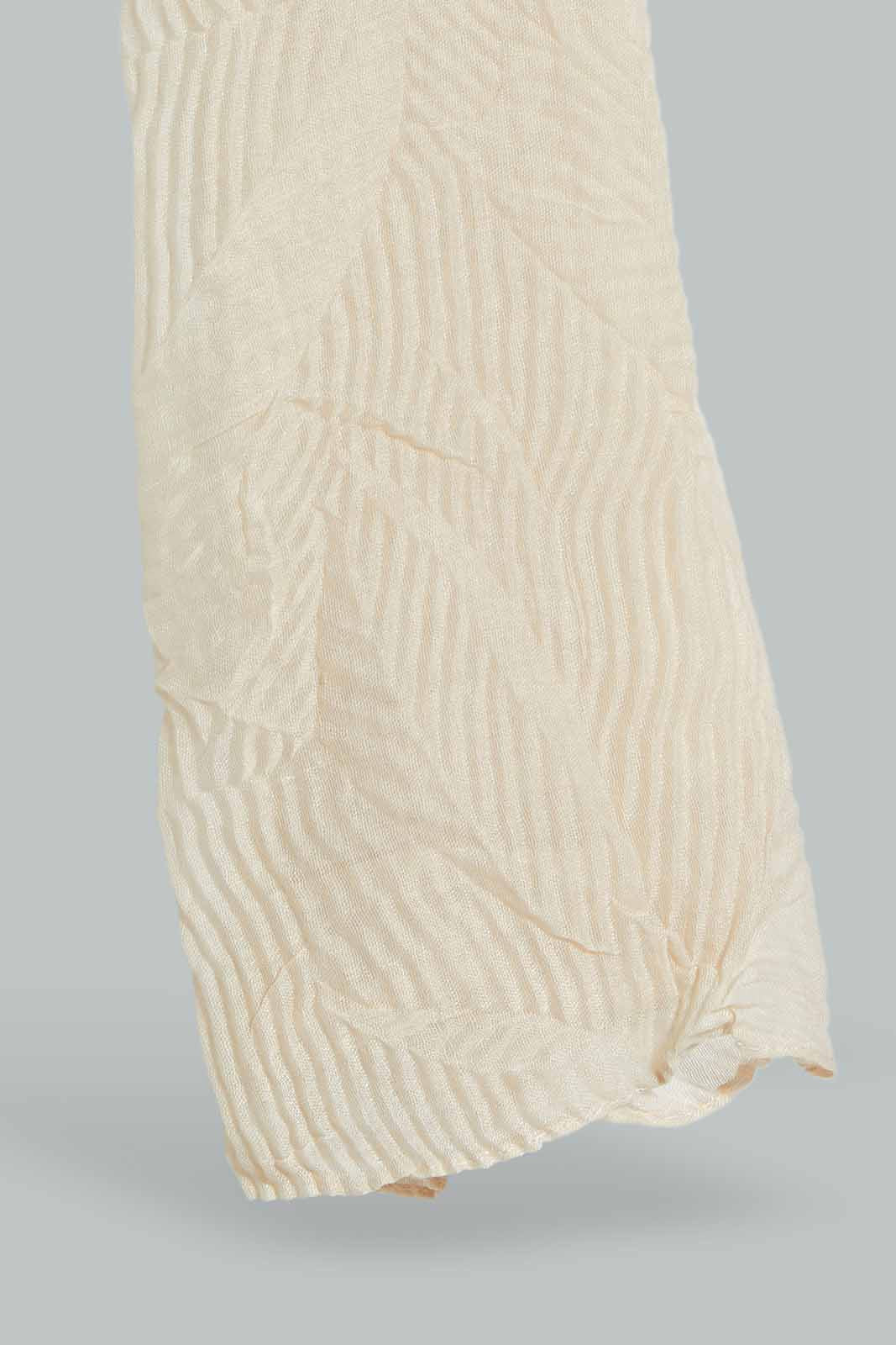 Redtag-Beige-Scarf-Category:Scarves,-Colour:Beige,-Filter:Girls-Accessories,-GIR-Scarves,-New-In,-New-In-GIR-ACC,-Non-Sale,-Section:Girls-(0-to-14Yrs),-W22A-Girls-