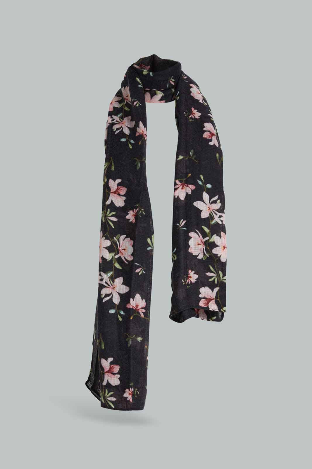 Redtag-Multicolour-Printed-Scarf-Category:Scarves,-Colour:Assorted,-Filter:Girls-Accessories,-GIR-Scarves,-New-In,-New-In-GIR-ACC,-Non-Sale,-Section:Girls-(0-to-14Yrs),-W22A-Girls-
