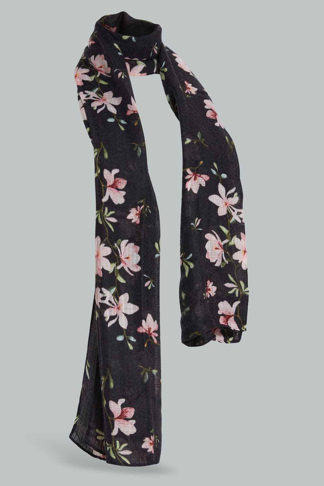 Redtag-Multicolour-Printed-Scarf-Category:Scarves,-Colour:Assorted,-Filter:Girls-Accessories,-GIR-Scarves,-New-In,-New-In-GIR-ACC,-Non-Sale,-Section:Girls-(0-to-14Yrs),-W22A-Girls-