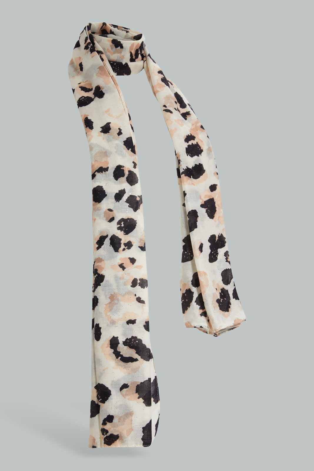 Redtag-Multicolour-Printed-Scarf-Category:Scarves,-Colour:Assorted,-Filter:Girls-Accessories,-GIR-Scarves,-New-In,-New-In-GIR-ACC,-Non-Sale,-Section:Girls-(0-to-14Yrs),-W22A-Girls-