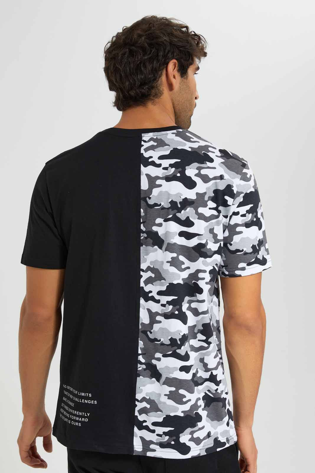 Redtag-Black-Cut-And-Sew-T-Shirts-Category:T-Shirts,-Colour:Black,-Deals:New-In,-Filter:Men's-Clothing,-Men-T-Shirts,-New-In-Men-APL,-Non-Sale,-Section:Men,-W22O-Men's-