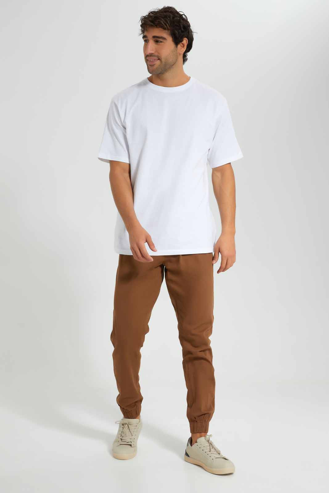 Redtag-White-Oversized-Tee-Category:T-Shirts,-Colour:White,-Deals:New-In,-Filter:Men's-Clothing,-KSH,-Men-T-Shirts,-New-In-Men-APL,-Non-Sale,-Section:Men,-W22O-Men's-