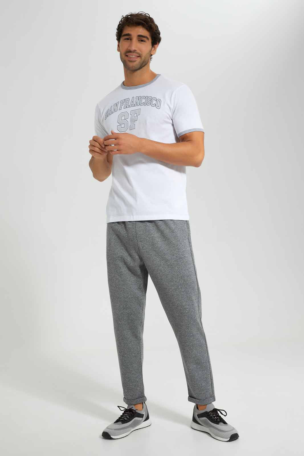 Redtag-White-Ringer-T-Shirt-Category:T-Shirts,-Colour:White,-Deals:New-In,-Filter:Men's-Clothing,-Men-T-Shirts,-New-In-Men-APL,-Non-Sale,-Section:Men,-TBL,-W22O-Men's-