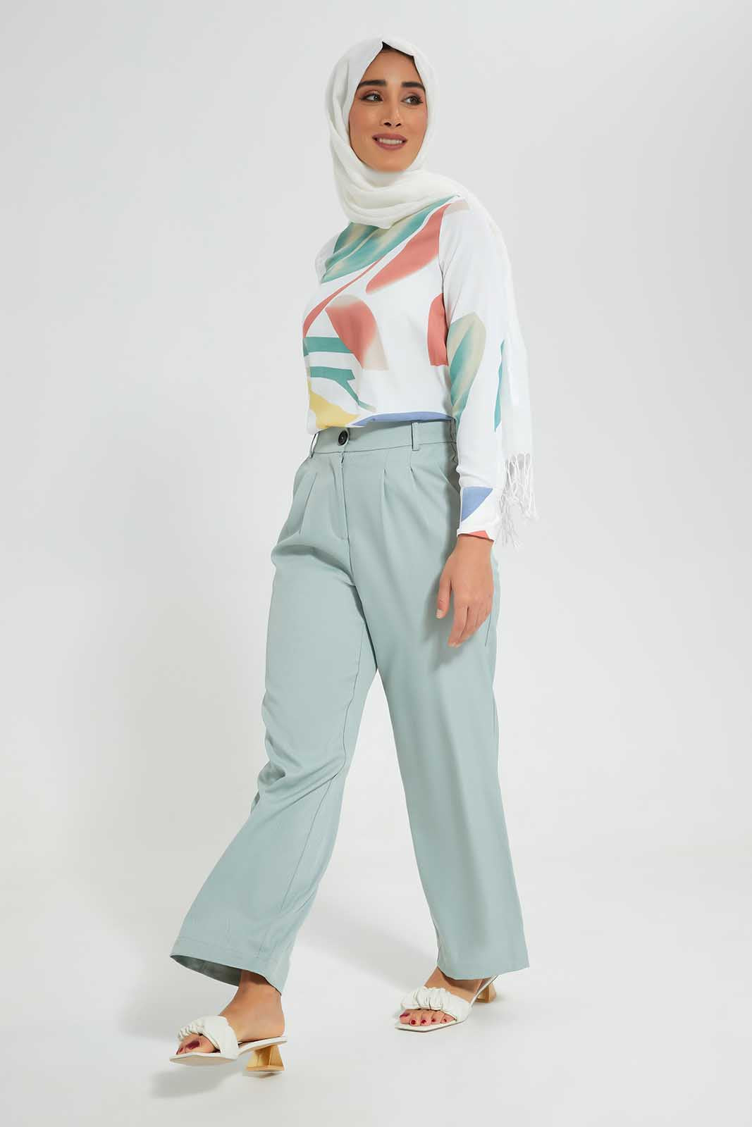 Redtag-Assorted-Marble-Printed-Satin-Blouse-Category:Blouses,-Colour:Assorted,-Deals:New-In,-Filter:Women's-Clothing,-LMC,-New-In-Women-APL,-Non-Sale,-Section:Women,-W22O,-Women-Blouses--