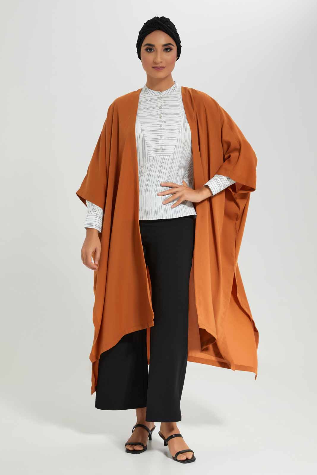 Redtag-White-Striped-Yoke-Detail-Blouse-Category:Blouses,-Colour:Ivory,-Deals:New-In,-Filter:Women's-Clothing,-LMC,-New-In-Women-APL,-Non-Sale,-Section:Women,-W22A,-Women-Blouses--