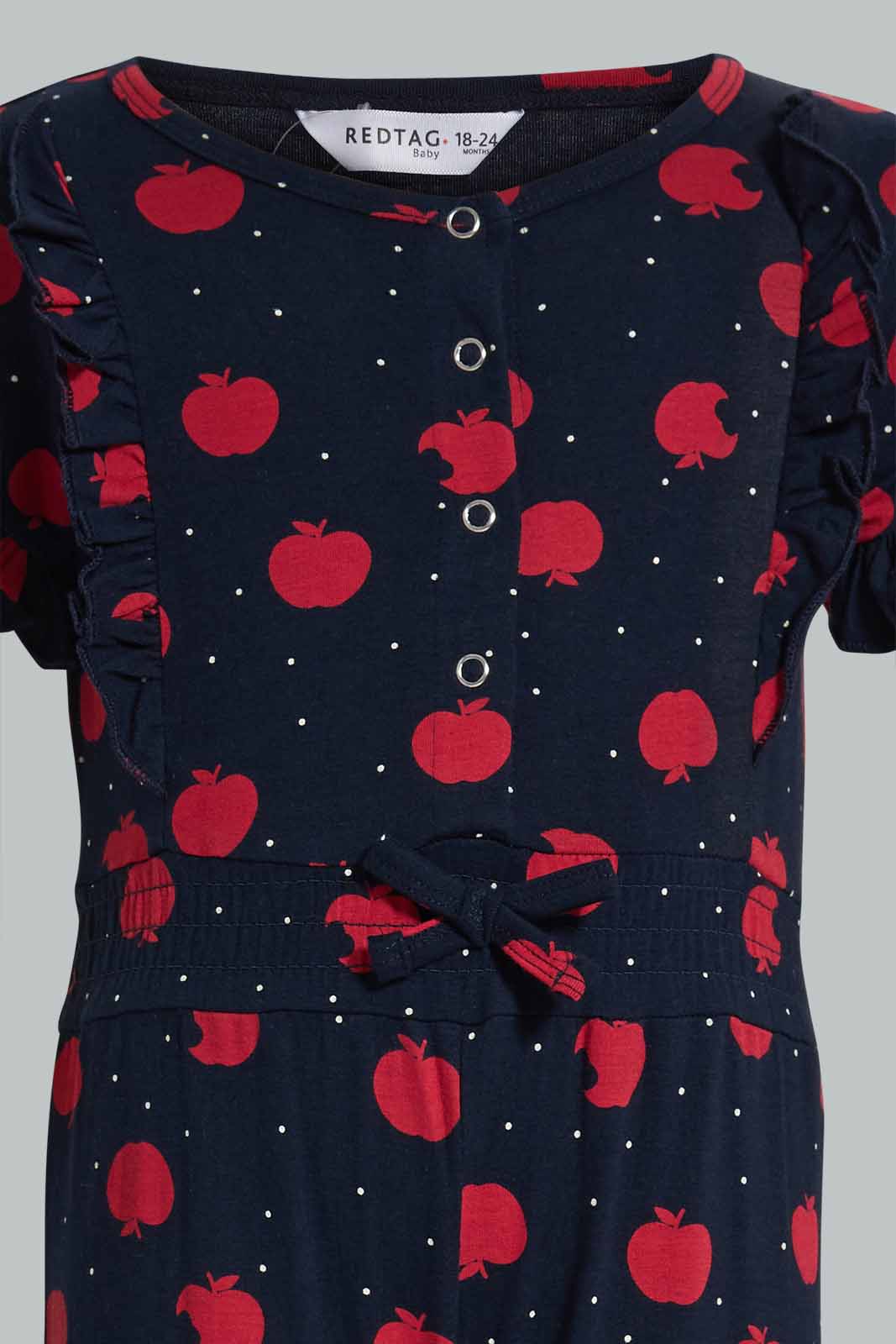 Redtag-Navy-Heart-Printed-Jumpsuits-Category:Jumpsuits,-Colour:Navy,-Deals:New-In,-Filter:Infant-Girls-(3-to-24-Mths),-ING-Jumpsuits,-New-In-ING-APL,-Non-Sale,-Section:Girls-(0-to-14Yrs),-W22O-Infant-Girls-3 to 24 Months