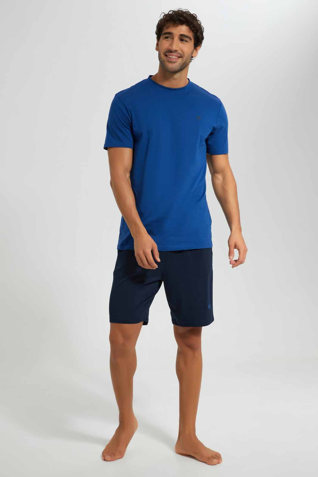 Redtag-Blue/Navy-Pyjama-Set-Category:Pyjama-Sets,-Colour:Blue,-Deals:New-In,-Filter:Men's-Clothing,-Men-Pyjama-Sets,-New-In-Men-APL,-Non-Sale,-Section:Men,-W22O-Men's-