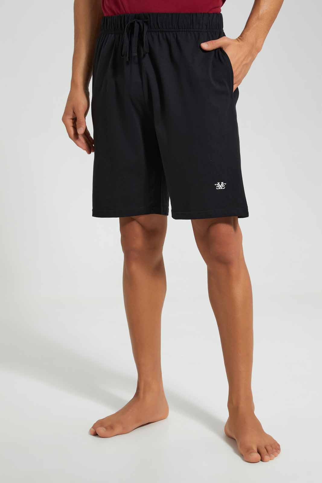 Redtag-Purple/Black-Pyjama-Set-Category:Pyjama-Sets,-Colour:Purple,-Deals:New-In,-Filter:Men's-Clothing,-Men-Pyjama-Sets,-New-In-Men-APL,-Non-Sale,-Section:Men,-W22O-Men's-