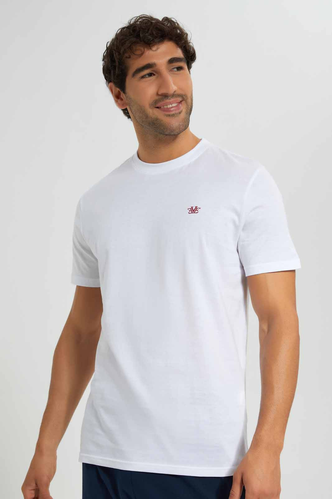 Redtag-White/Navy-Pyjama-Set-Category:Pyjama-Sets,-Colour:White,-Deals:New-In,-Filter:Men's-Clothing,-Men-Pyjama-Sets,-New-In-Men-APL,-Non-Sale,-Section:Men,-W22O-Men's-