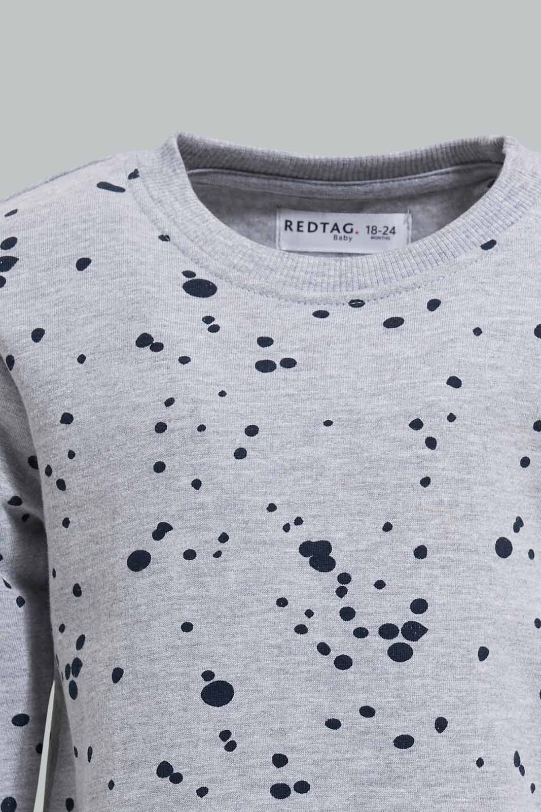 Redtag-Grey-Paint-Splash-Jogging-Suit-Category:Jog-Sets,-Colour:Grey,-Deals:New-In,-Filter:Infant-Boys-(3-to-24-Mths),-INB-Jog-Sets,-New-In-INB-APL,-Non-Sale,-Section:Boys-(0-to-14Yrs),-W22A-Infant-Boys-3 to 24 Months