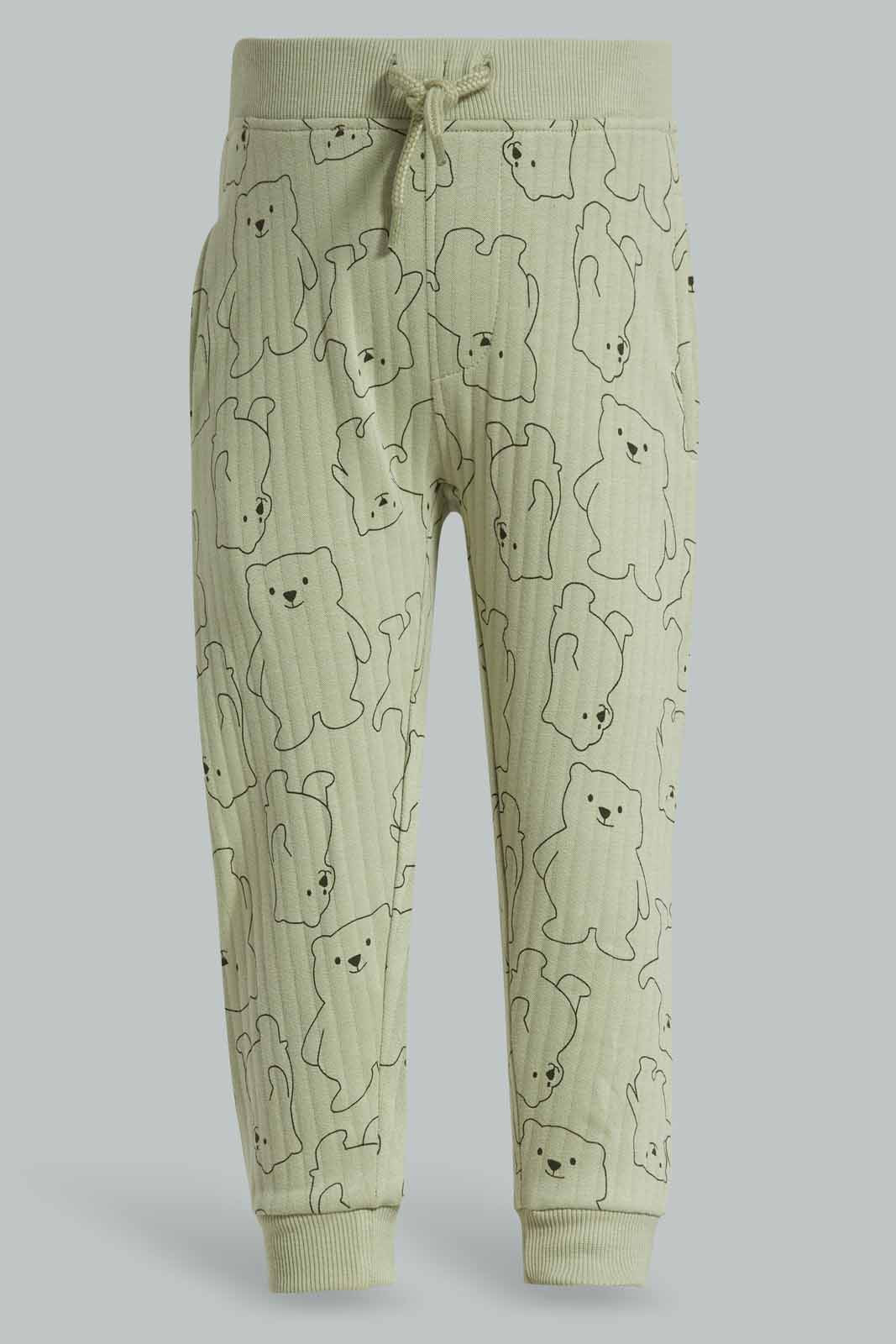 Redtag-Green-Panelled-Printed-Jogging-Suit-Category:Jog-Sets,-Colour:Green,-Deals:New-In,-Filter:Infant-Boys-(3-to-24-Mths),-INB-Jog-Sets,-New-In-INB-APL,-Non-Sale,-Section:Boys-(0-to-14Yrs),-W22A-Infant-Boys-3 to 24 Months