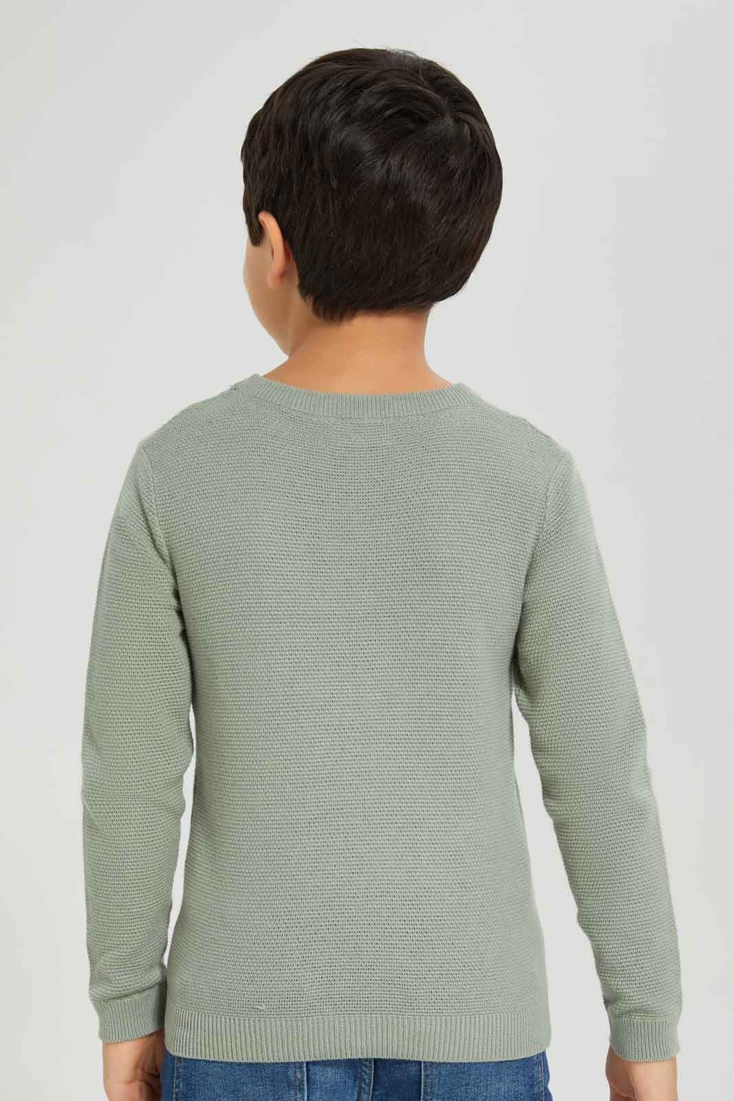 Redtag-Mint-Crewneck-Jumper-BOY-Pullovers,-Category:Pullovers,-Colour:Mint,-Deals:New-In,-Dept:Boys,-Filter:Boys-(2-to-8-Yrs),-New-In-BOY-APL,-Non-Sale,-Section:Boys-(0-to-14Yrs),-TBL,-W22B-Boys-2 to 8 Years