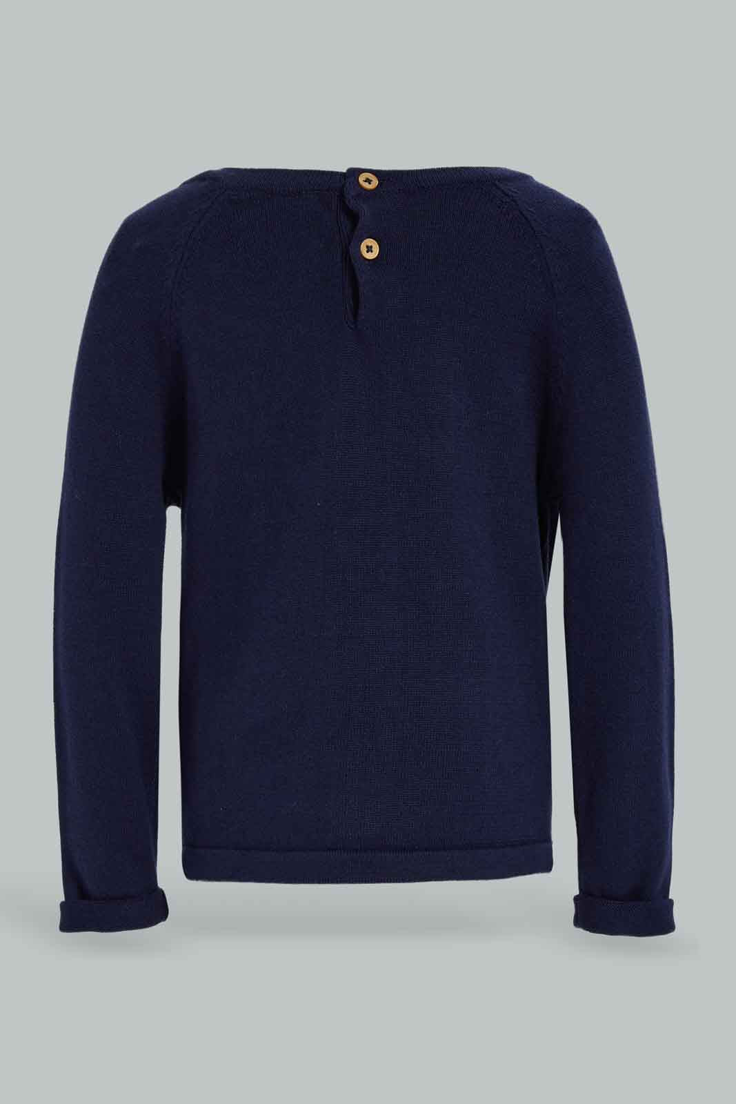 Redtag-Navy-Ribbed-Tee-And-Jogger-Category:Jog-Sets,-Colour:Navy,-Deals:New-In,-Dept:Boys,-Filter:Infant-Boys-(3-to-24-Mths),-INB-Jog-Sets,-New-In-INB-APL,-Non-Sale,-Section:Boys-(0-to-14Yrs),-W22B-Infant-Boys-3 to 24 Months