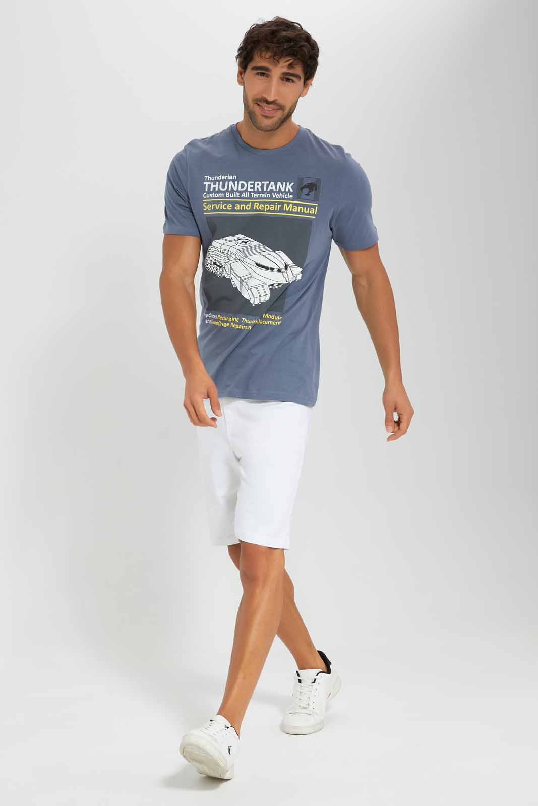 Redtag-White-Basic-5-Pocket-Slim-Fit-Shorts-Category:Shorts,-Colour:White,-Deals:New-In,-Filter:Men's-Clothing,-Men-Shorts,-New-In-Men,-Non-Sale,-Section:Men,-W22O-Men's-