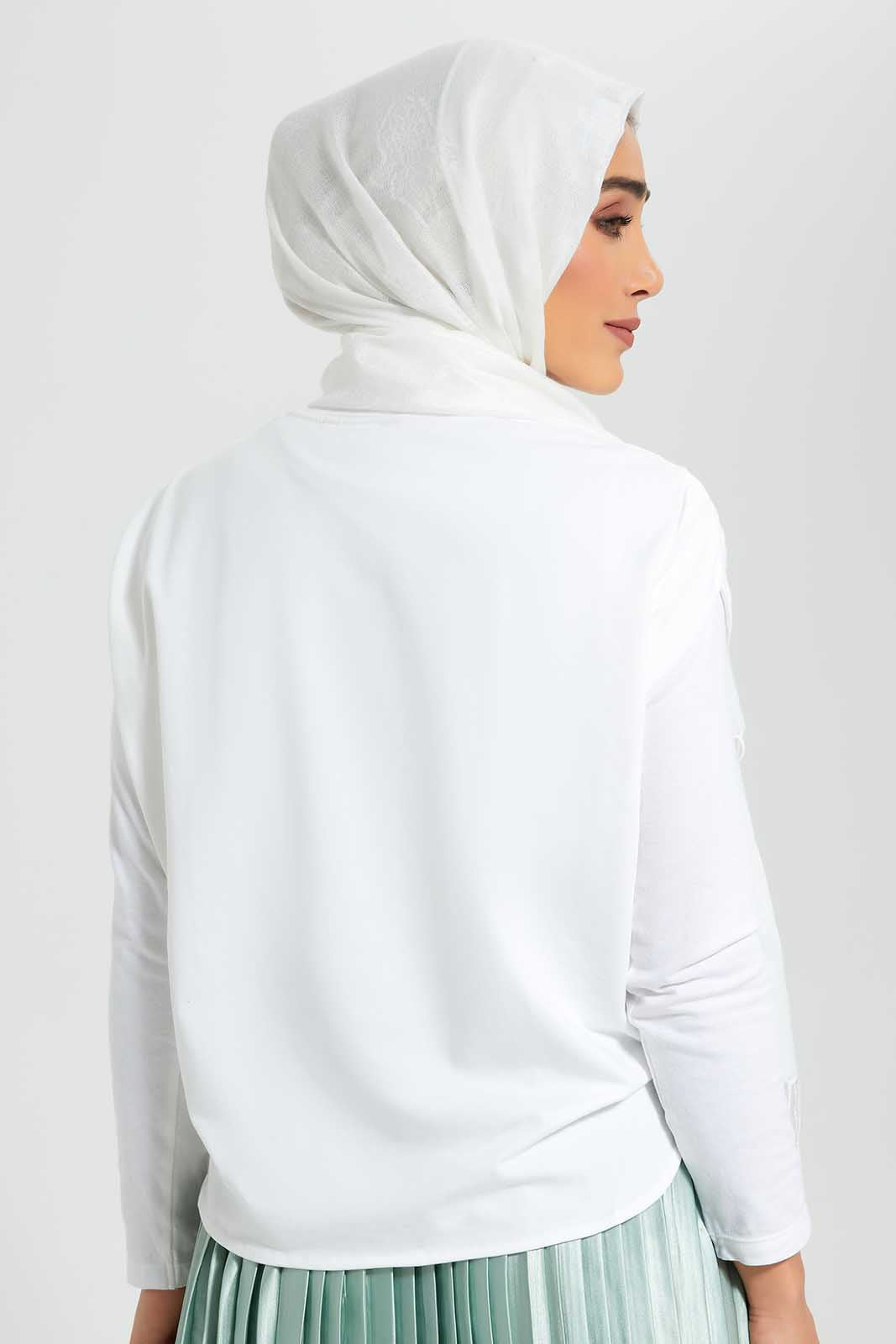 Redtag-Ivory-Petal-Sleeve-Hi-Lo-Hem-Jersey-Top-Category:Tops,-Colour:Ivory,-Deals:New-In,-Filter:Women's-Clothing,-LMC,-New-In-Women-APL,-Non-Sale,-Section:Women,-W22O,-Women-Tops--