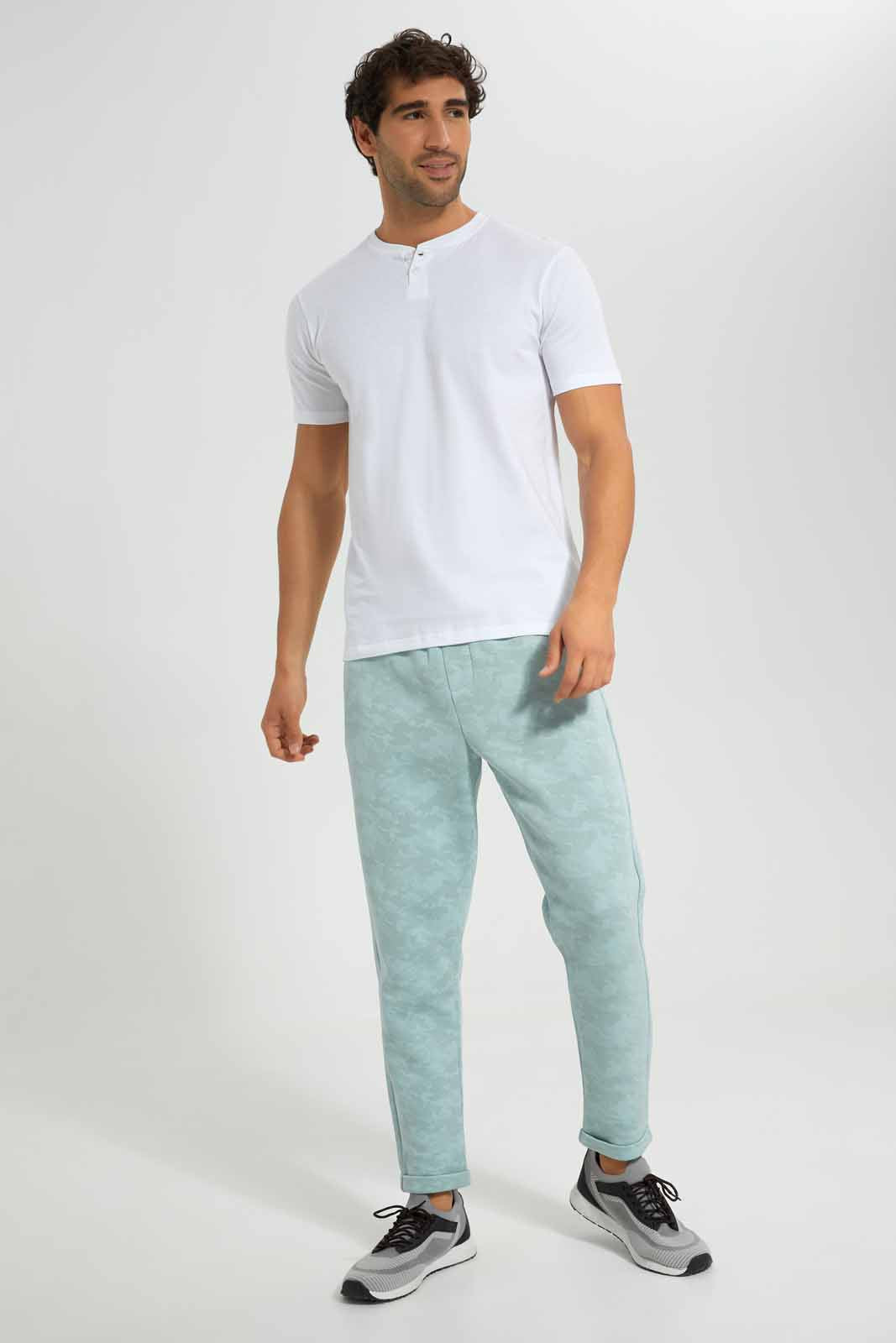 Redtag-White-Henley-T-Shirt-Category:T-Shirts,-Colour:White,-Deals:New-In,-Filter:Men's-Clothing,-Men-T-Shirts,-New-In-Men-APL,-Non-Sale,-Section:Men,-TBL,-W22O-Men's-