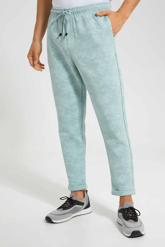 Redtag-Light-Green-Pull-On-Trousers-Category:Joggers,-Colour:Green,-Deals:New-In,-Filter:Men's-Clothing,-Men-Joggers,-New-In-Men-APL,-Non-Sale,-Section:Men,-W22O-Men's-