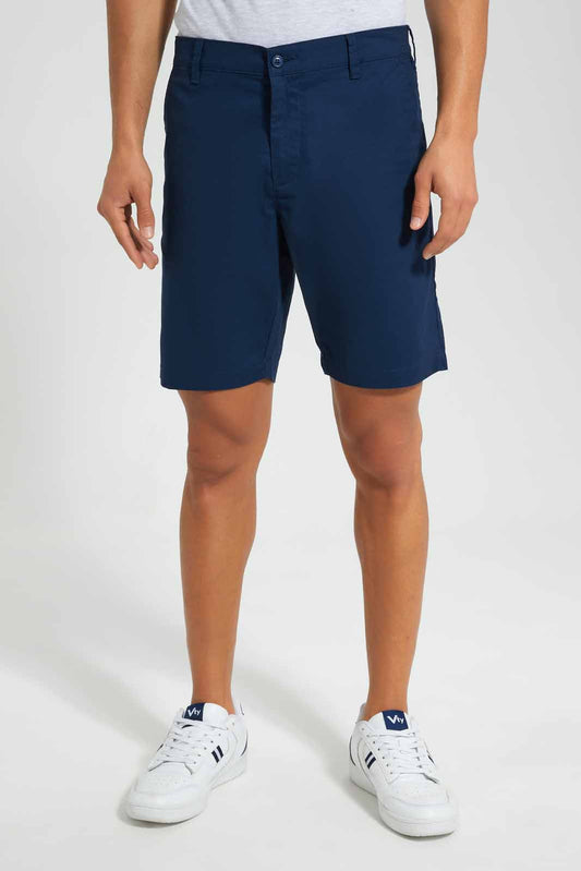 Redtag-Navy-Chino-Shorts-Category:Shorts,-Colour:Navy,-Deals:New-In,-Filter:Men's-Clothing,-Men-Shorts,-New-In-Men,-Non-Sale,-Section:Men,-W22O--