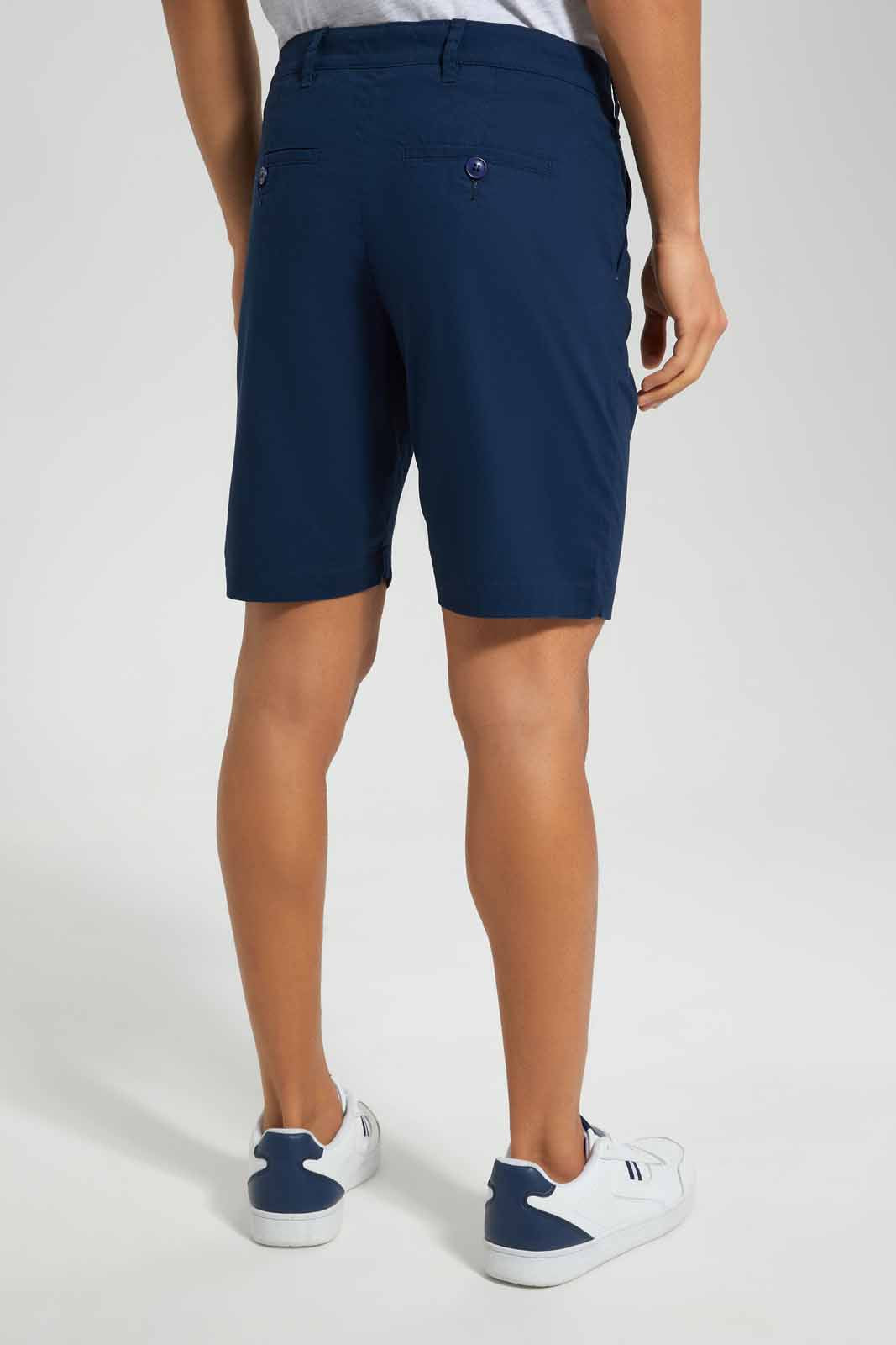 Redtag-Navy-Chino-Shorts-Category:Shorts,-Colour:Navy,-Deals:New-In,-Filter:Men's-Clothing,-Men-Shorts,-New-In-Men,-Non-Sale,-Section:Men,-W22O--