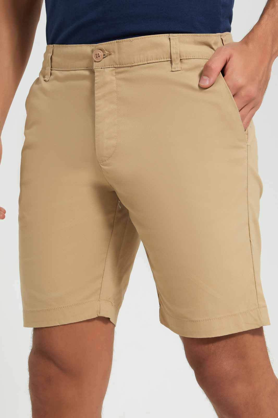 Redtag-Beige-Chino-Shorts-Category:Shorts,-Colour:Beige,-Deals:2-For-90,-Deals:New-In,-Filter:Men's-Clothing,-Men-Shorts,-New-In-Men-APL,-Section:Men,-W22O--
