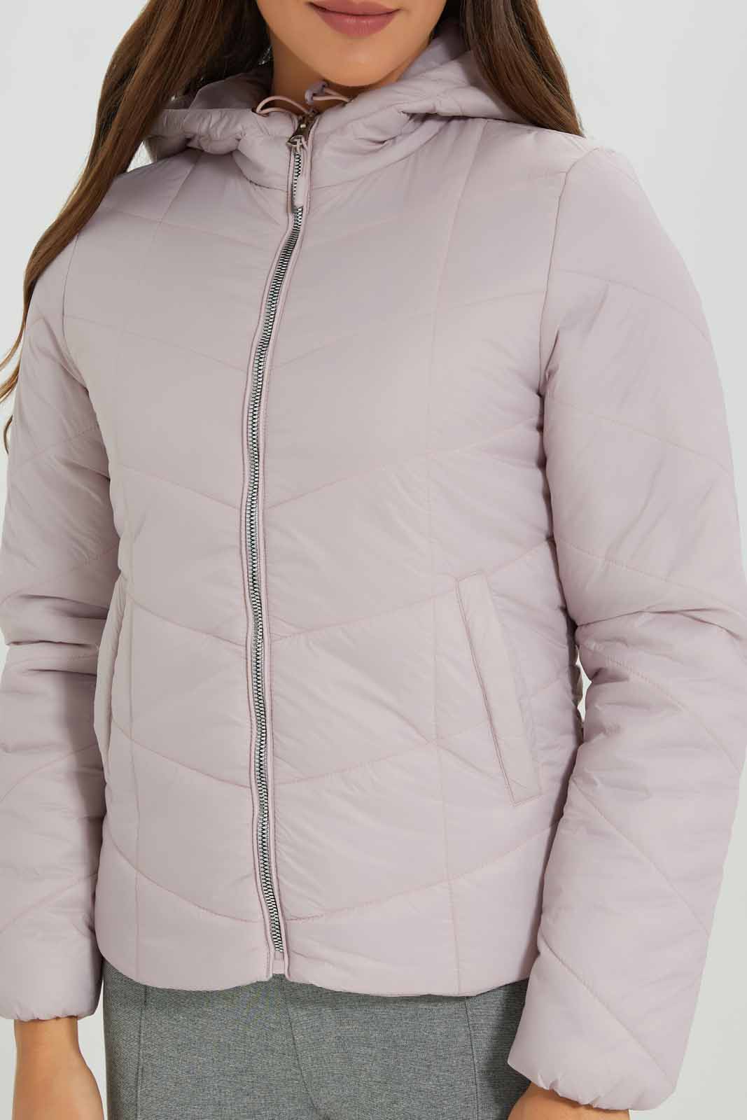 Redtag-PINK-Hooded-Padded-Jacket-Category:Jackets,-Colour:Pink,-Deals:New-In,-EHW,-Filter:Women's-Clothing,-New-In-Women-APL,-Non-Sale,-Section:Women,-W22B,-Women-Jackets-Women's-