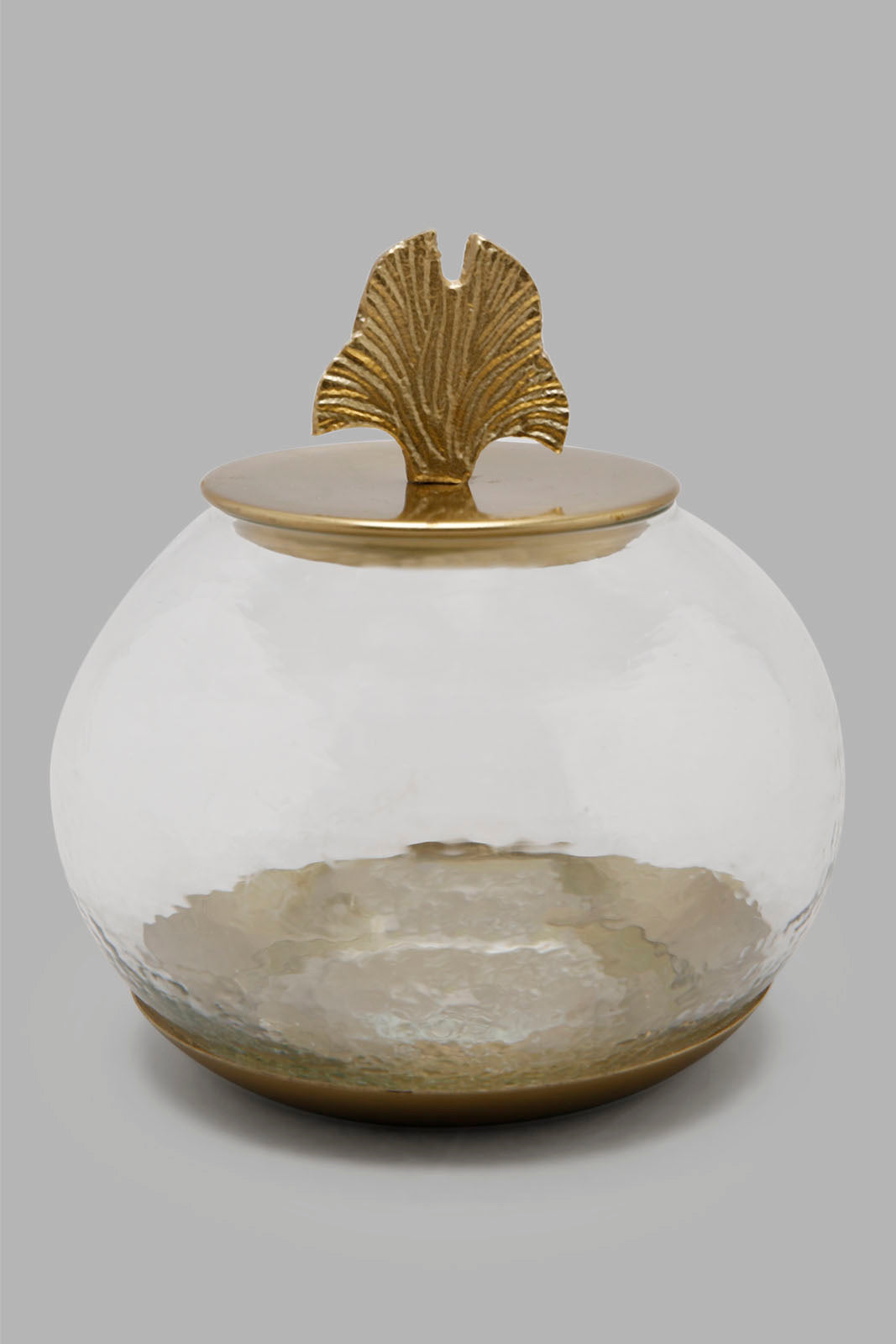 Redtag-Gold-Ginko-Glass-And-Metal-Tinket-Box-Category:Fashion-Box,-Colour:Gold,-Deals:New-In,-Filter:Home-Decor,-HMW-HOM-Decorative-Accessories,-New-In-HMW-HOM,-Non-Sale,-Section:Homewares,-W22B-Home-Decor-