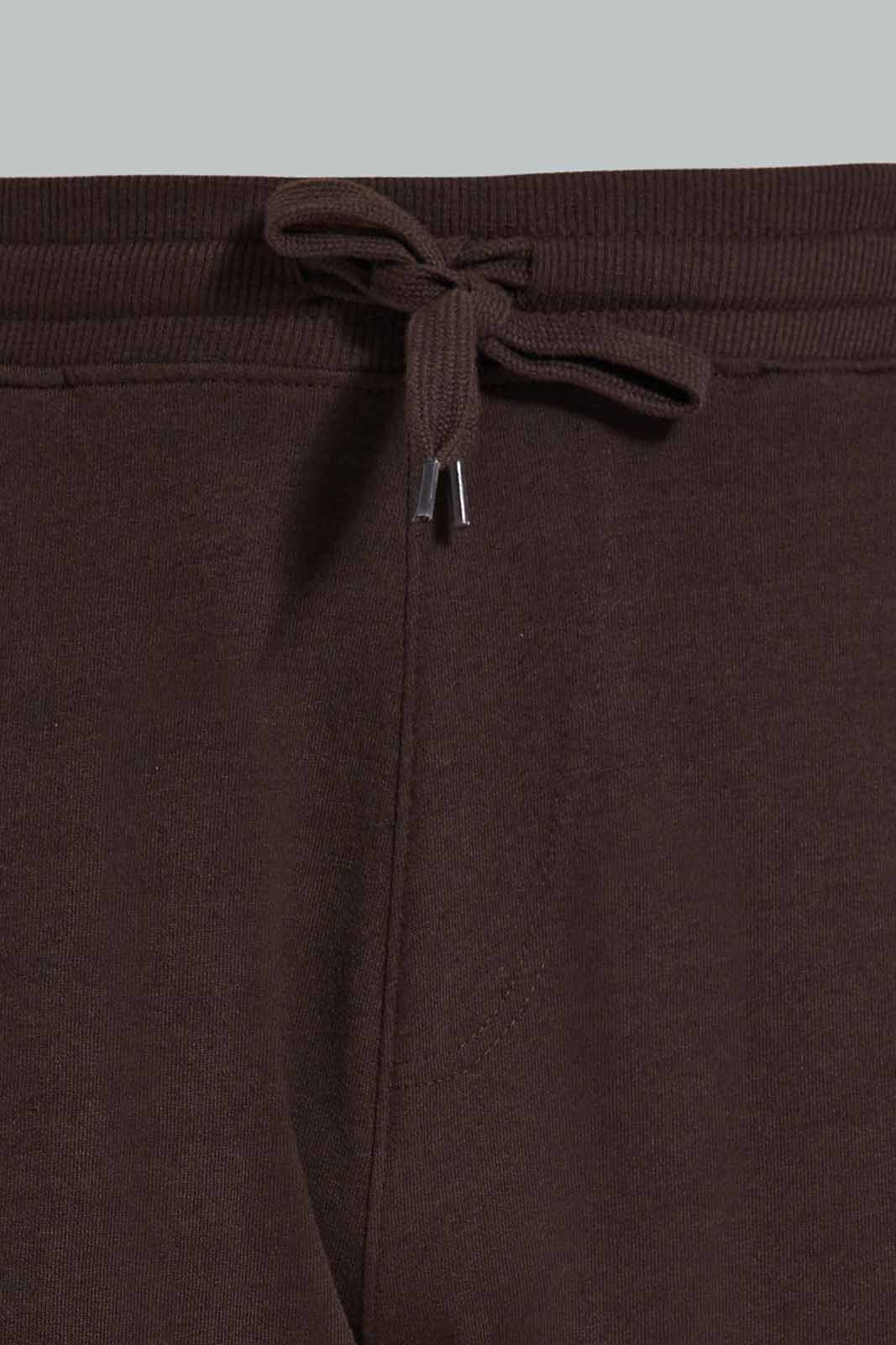Redtag-Brown-Shorts-With-Placement-Print-Category:Joggers,-Colour:Green,-Deals:New-In,-Filter:Men's-Clothing,-Men-Joggers,-New-In-Men-APL,-Non-Sale,-Section:Men,-W22O-Men's-