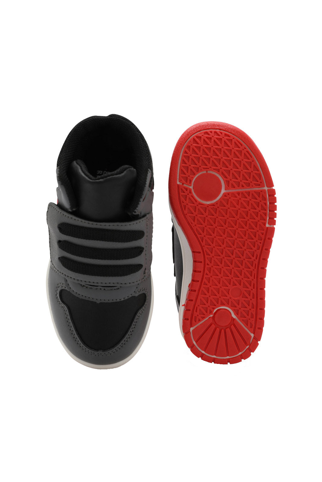 Redtag-Black-Velcro-Trainer-Category:Sandals,-Colour:Black,-Deals:New-In,-Dept:Boys,-Filter:Boys-Footwear-(1-to-3-Yrs),-INB-Sandals,-New-In-INB-FOO,-Non-Sale,-Section:Boys-(0-to-14Yrs),-W22B-Infant-Boys-