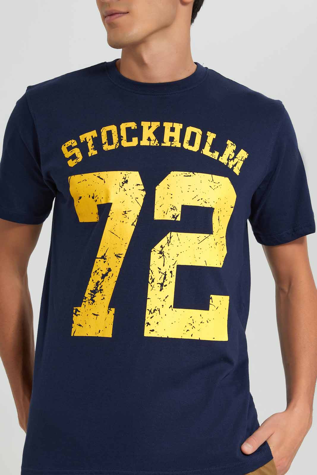 Redtag-Navy-Graphic-T-Shirt-Category:T-Shirts,-Colour:Navy,-Deals:New-In,-Filter:Men's-Clothing,-Men-T-Shirts,-New-In-Men-APL,-Non-Sale,-Section:Men,-TBL,-W22O-Men's-