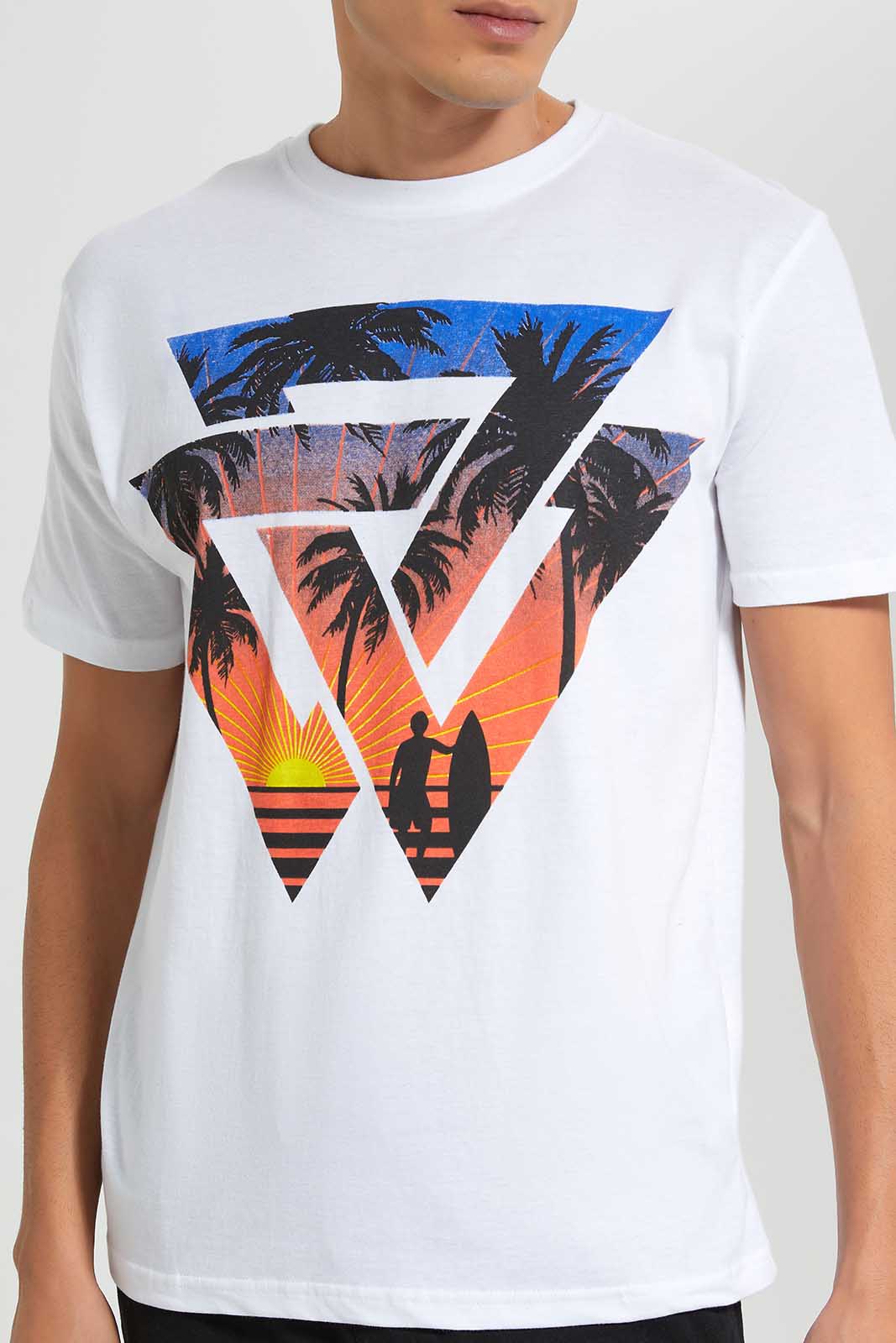 Redtag-White-Graphic-T-Shirt-Category:T-Shirts,-Colour:White,-Deals:4-For-90,-Deals:New-In,-Filter:Men's-Clothing,-Men-T-Shirts,-New-In-Men-APL,-Section:Men,-TBL,-W22O-Men's-