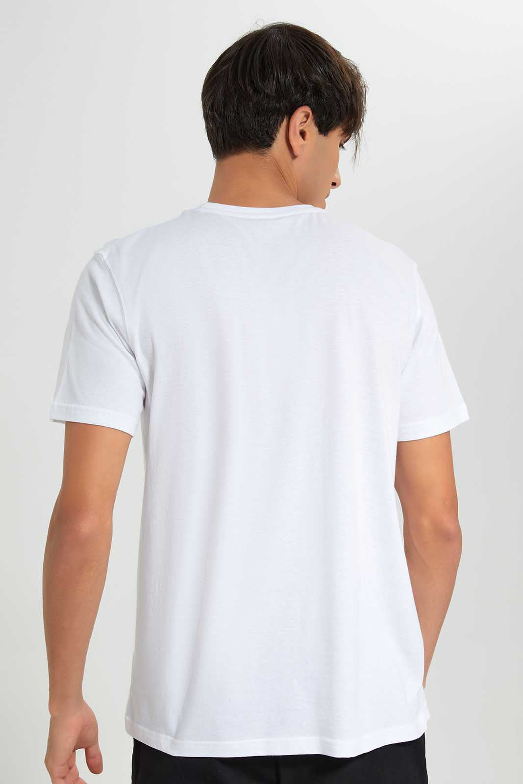 Redtag-White-Graphic-T-Shirt-Category:T-Shirts,-Colour:White,-Deals:New-In,-Filter:Men's-Clothing,-Men-T-Shirts,-New-In-Men-APL,-Non-Sale,-Section:Men,-TBL,-W22O-Men's-