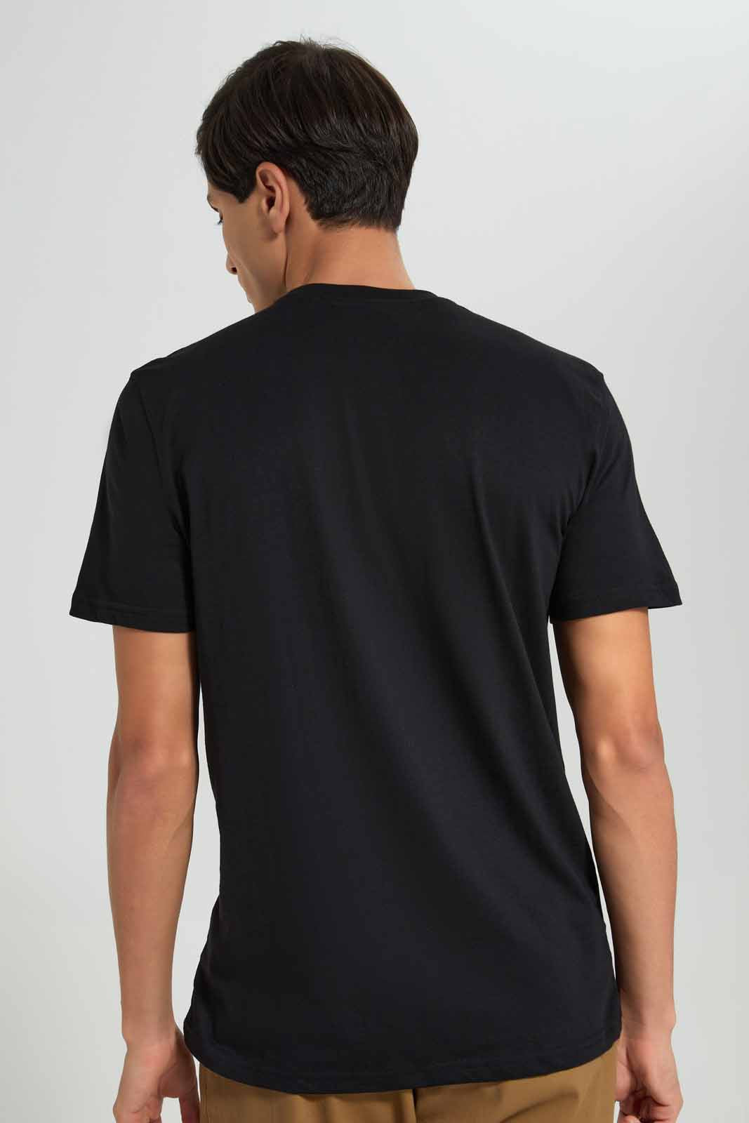 Redtag-Black-Grapfhic-T-Shirt-Category:T-Shirts,-Colour:Black,-Deals:New-In,-Filter:Men's-Clothing,-Men-T-Shirts,-New-In-Men-APL,-Non-Sale,-Section:Men,-TBL,-W22O-Men's-