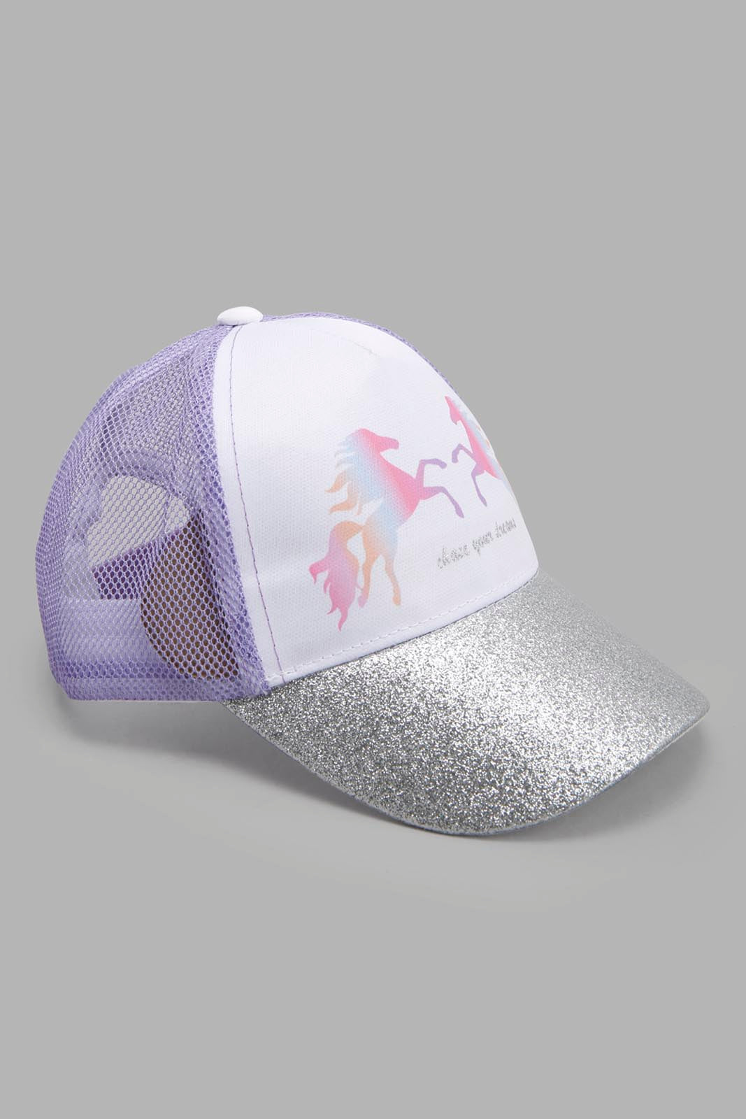 Redtag-Multi-Colour-Printed-Cap-Category:Caps-&-Hats,-Colour:Assorted,-Filter:Girls-Accessories,-GIR-Caps-&-Hats,-New-In,-New-In-GIR-ACC,-Non-Sale,-Section:Girls-(0-to-14Yrs),-W22A-Girls-