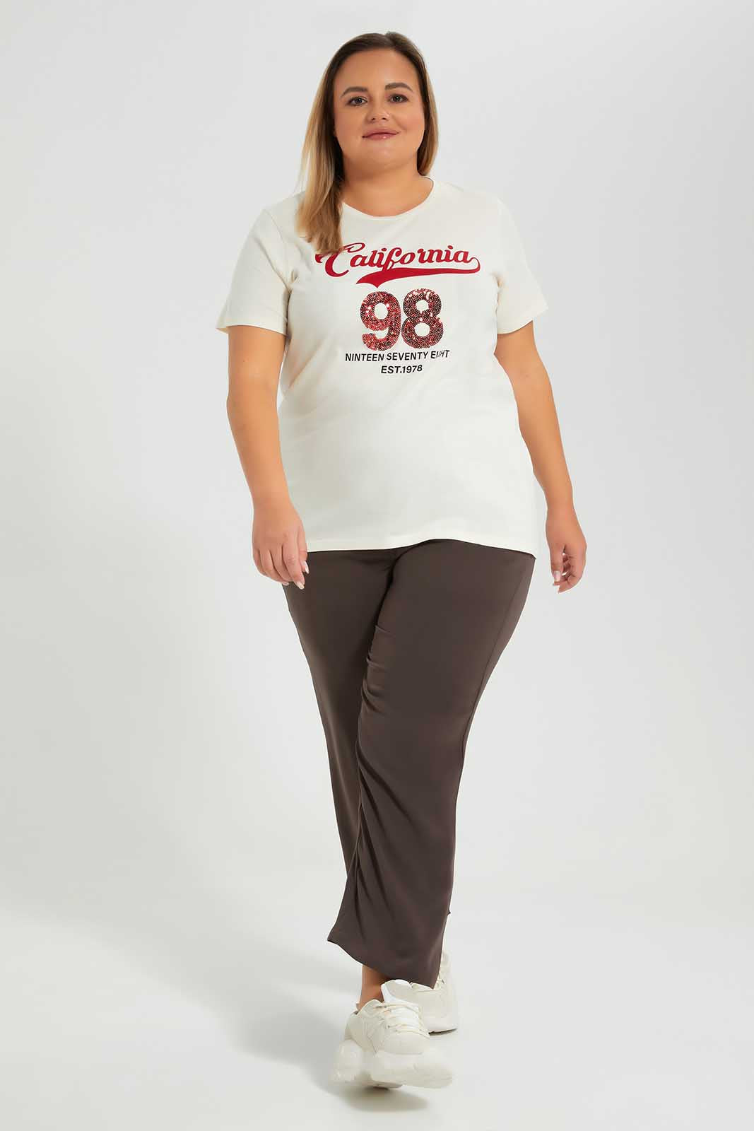 Redtag-Ivory-Placment-Sequins-Jersey-Top-Category:T-Shirts,-Colour:Ivory,-Deals:New-In,-Filter:Plus-Size,-LDP-T-Shirts,-New-In-LDP-APL,-Non-Sale,-Section:Women,-W22O-Women's-
