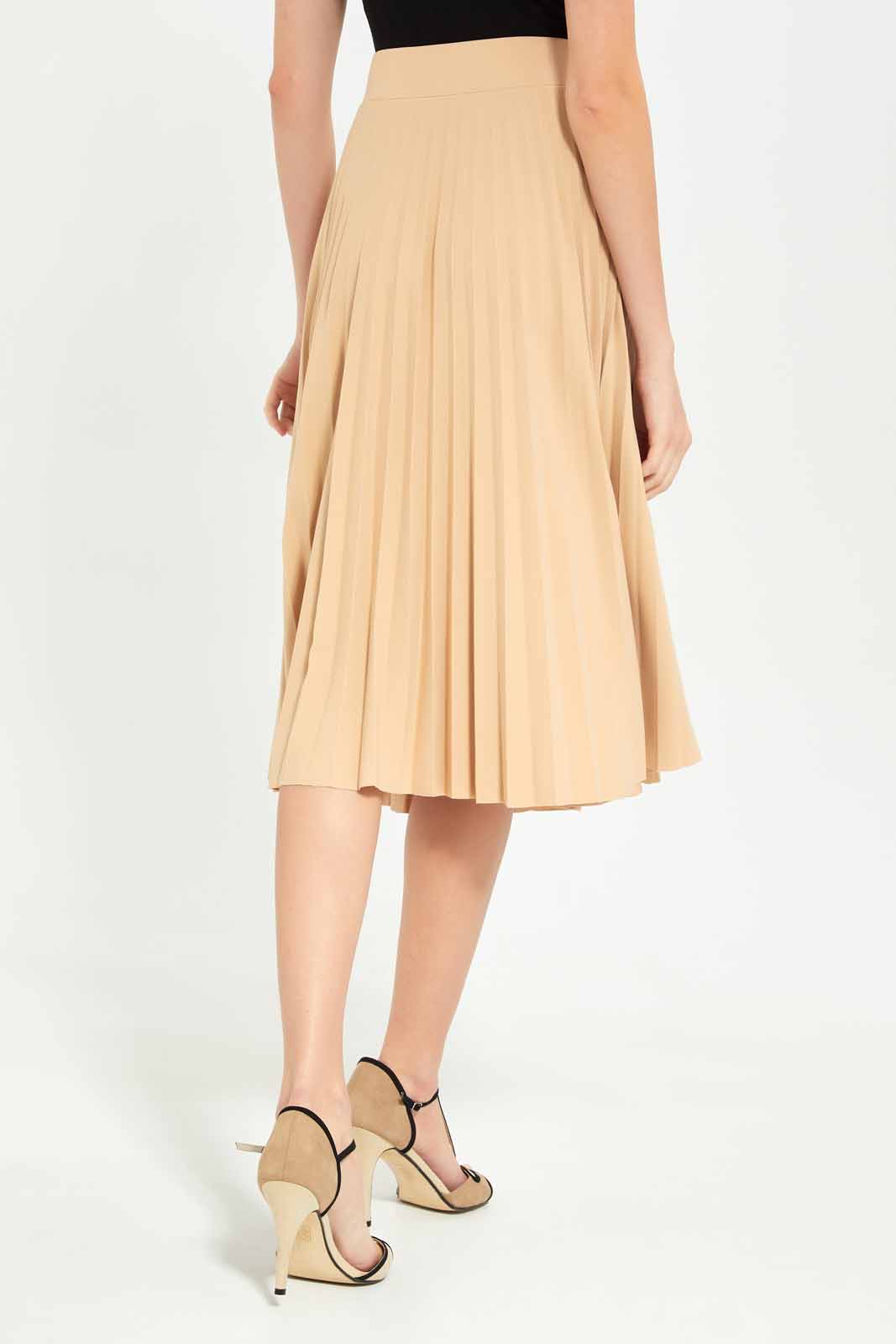 Redtag-Beige-Pleated-Skirt-Category:Skirts,-Colour:Beige,-Deals:New-In,-Dept:Ladieswear,-Filter:Women's-Clothing,-LEC,-LEC-Skirts,-New-In-LEC-APL,-Non-Sale,-S23A,-Section:Women-Women's-