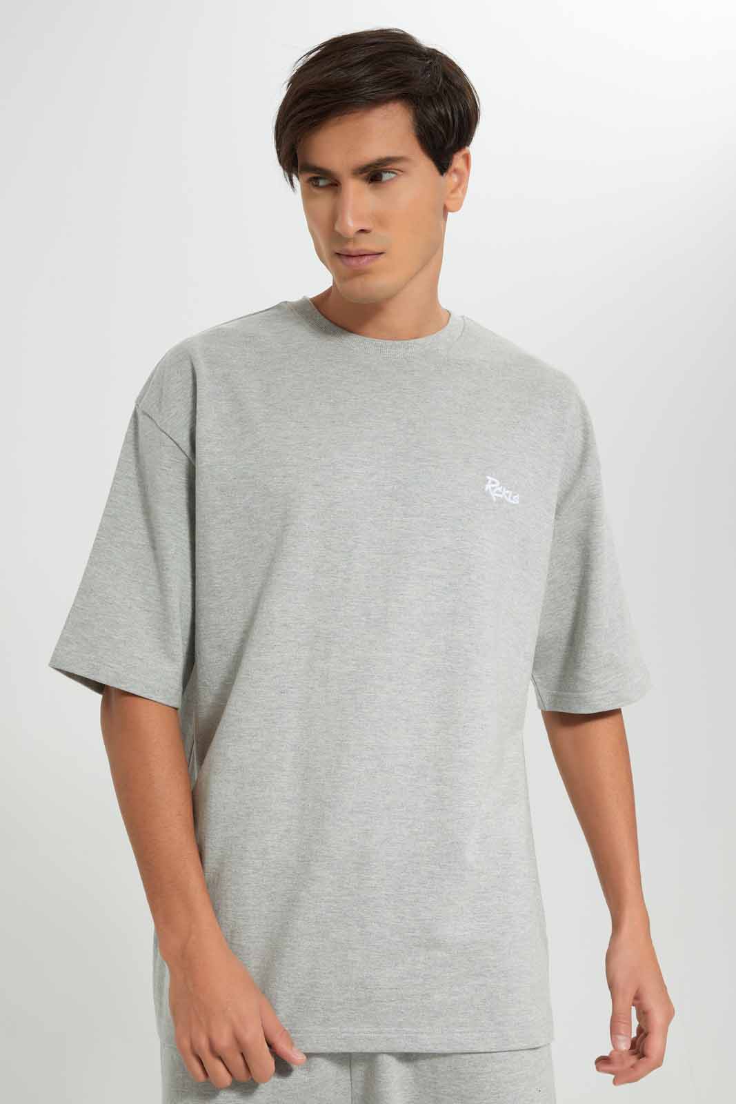 Redtag-Grey-Loungewear-Top-Category:T-Shirts,-Colour:Grey,-Deals:New-In,-Filter:Men's-Clothing,-Men-T-Shirts,-New-In-Men-APL,-Non-Sale,-Section:Men,-W22O-Men's-