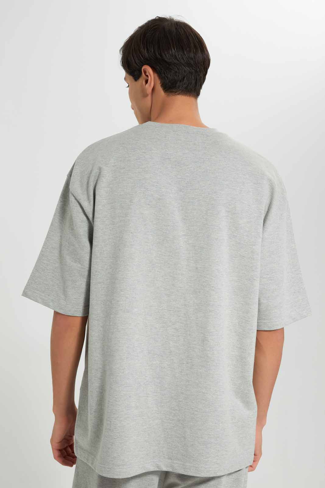 Redtag-Grey-Loungewear-Top-Category:T-Shirts,-Colour:Grey,-Deals:New-In,-Filter:Men's-Clothing,-Men-T-Shirts,-New-In-Men-APL,-Non-Sale,-Section:Men,-W22O-Men's-
