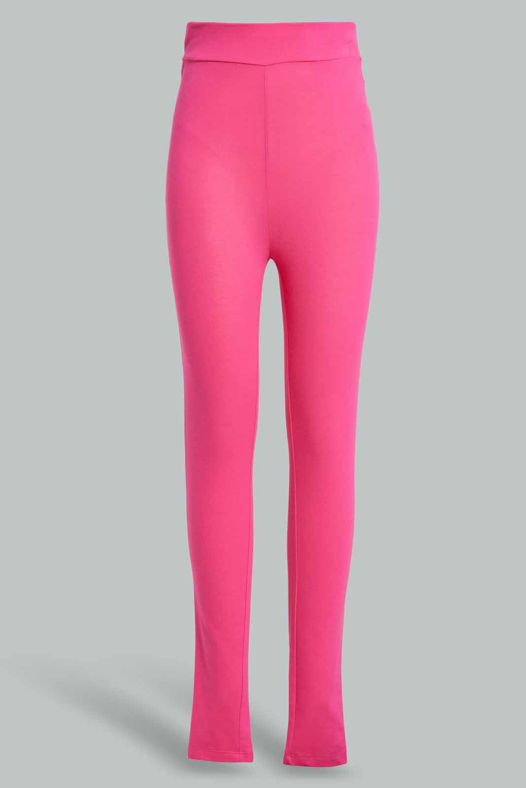 Redtag-Pink-Pique-Legging-Category:Leggings,-Colour:Apricot,-Deals:New-In,-Filter:Senior-Girls-(9-to-14-Yrs),-GSR-Leggings,-New-In-GSR-APL,-Non-Sale,-Section:Girls-(0-to-14Yrs),-TBL,-W22O-Senior-Girls-9 to 14 Years