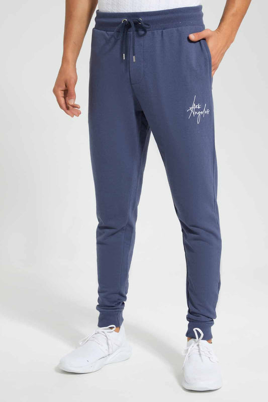 Redtag-Dark-Grey-Signature-Jog-Pant-Category:Joggers,-Colour:Charcoal,-Deals:New-In,-Filter:Men's-Clothing,-Men-Joggers,-New-In-Men,-Non-Sale,-Section:Men,-TBL,-W22O-Men's-
