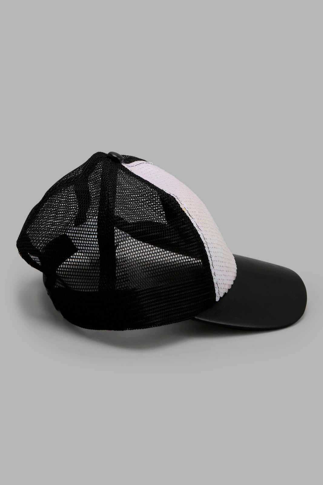 Redtag-Sequin-And-Black-Cap-Category:Caps-&-Hats,-Colour:Assorted,-Filter:Women's-Accessories,-New-In,-New-In-Women-ACC,-Non-Sale,-Section:Women,-W22A,-Women-Caps-&-Hats-Women-