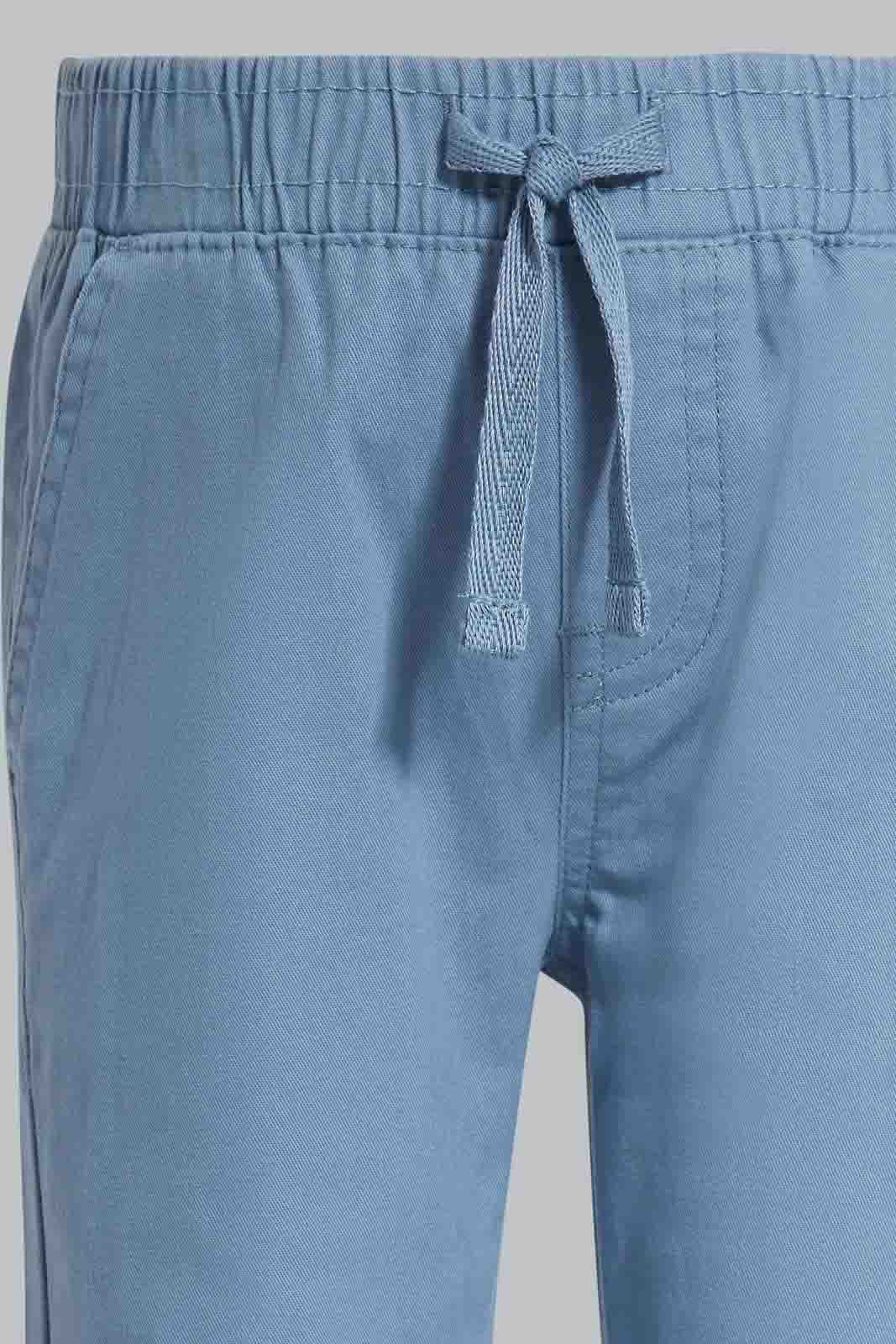 Redtag-Blue-Chino-Jogger-Category:Trousers,-Colour:Blue,-Deals:New-In,-Filter:Infant-Boys-(3-to-24-Mths),-INB-Trousers,-New-In-INB-APL,-Non-Sale,-Section:Boys-(0-to-14Yrs),-W22A-Infant-Boys-3 to 24 Months