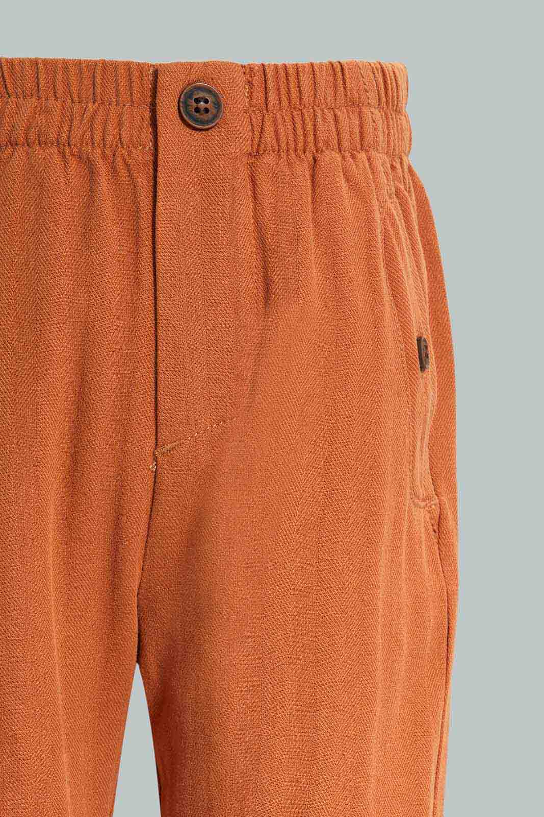 Redtag-Brown-Herringbone-Trouser-Category:Trousers,-Colour:Brown,-Deals:New-In,-Filter:Infant-Boys-(3-to-24-Mths),-INB-Trousers,-New-In-INB-APL,-Non-Sale,-Section:Boys-(0-to-14Yrs),-W22A-Infant-Boys-3 to 24 Months