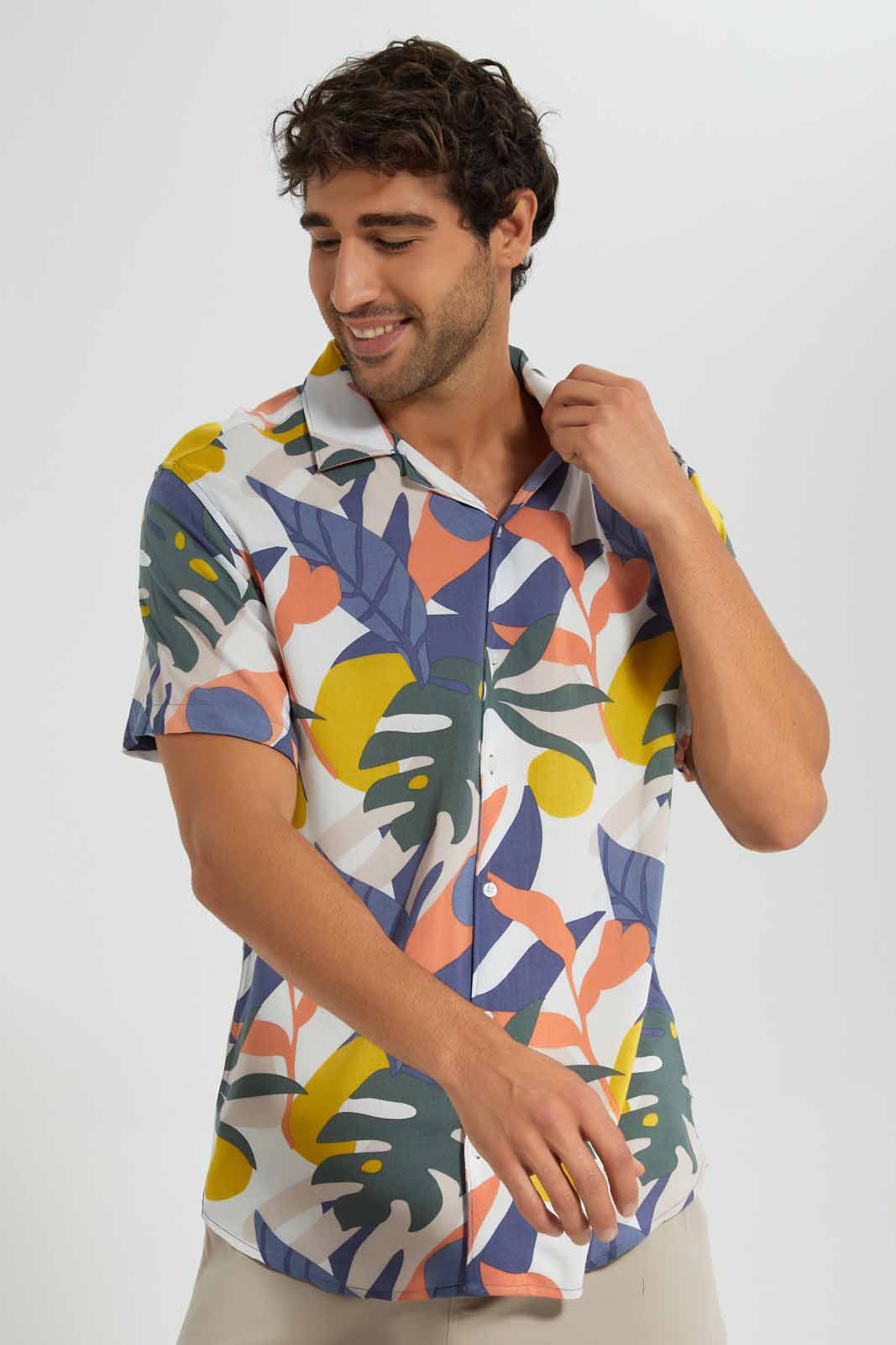 Redtag-Assorted-Floral-Printed-Shirt-Category:Shirts,-Colour:Assorted,-Deals:New-In,-Filter:Men's-Clothing,-Men-Shirts,-New-In-Men,-Non-Sale,-Section:Men,-W22O-Men's-