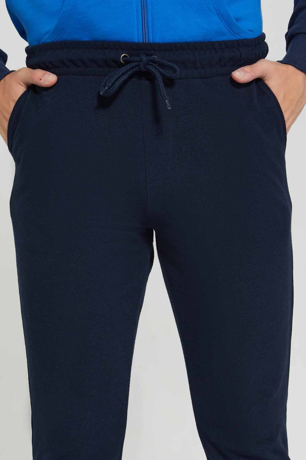 Redtag-Navy-Pique-Jog-Pant-Category:Joggers,-Colour:Navy,-Deals:New-In,-Filter:Men's-Clothing,-Men-Joggers,-New-In-Men-APL,-Non-Sale,-Section:Men,-TBL,-W22A-Men's-