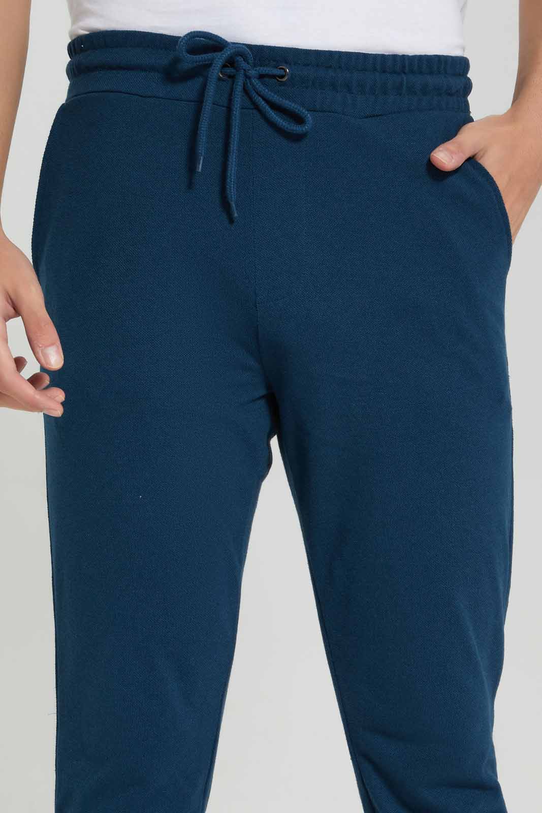 Redtag-Blue-Pique-Jog-Pant-Category:Joggers,-Colour:Blue,-Deals:New-In,-Filter:Men's-Clothing,-Men-Joggers,-New-In-Men-APL,-Non-Sale,-Section:Men,-TBL,-W22A-Men's-