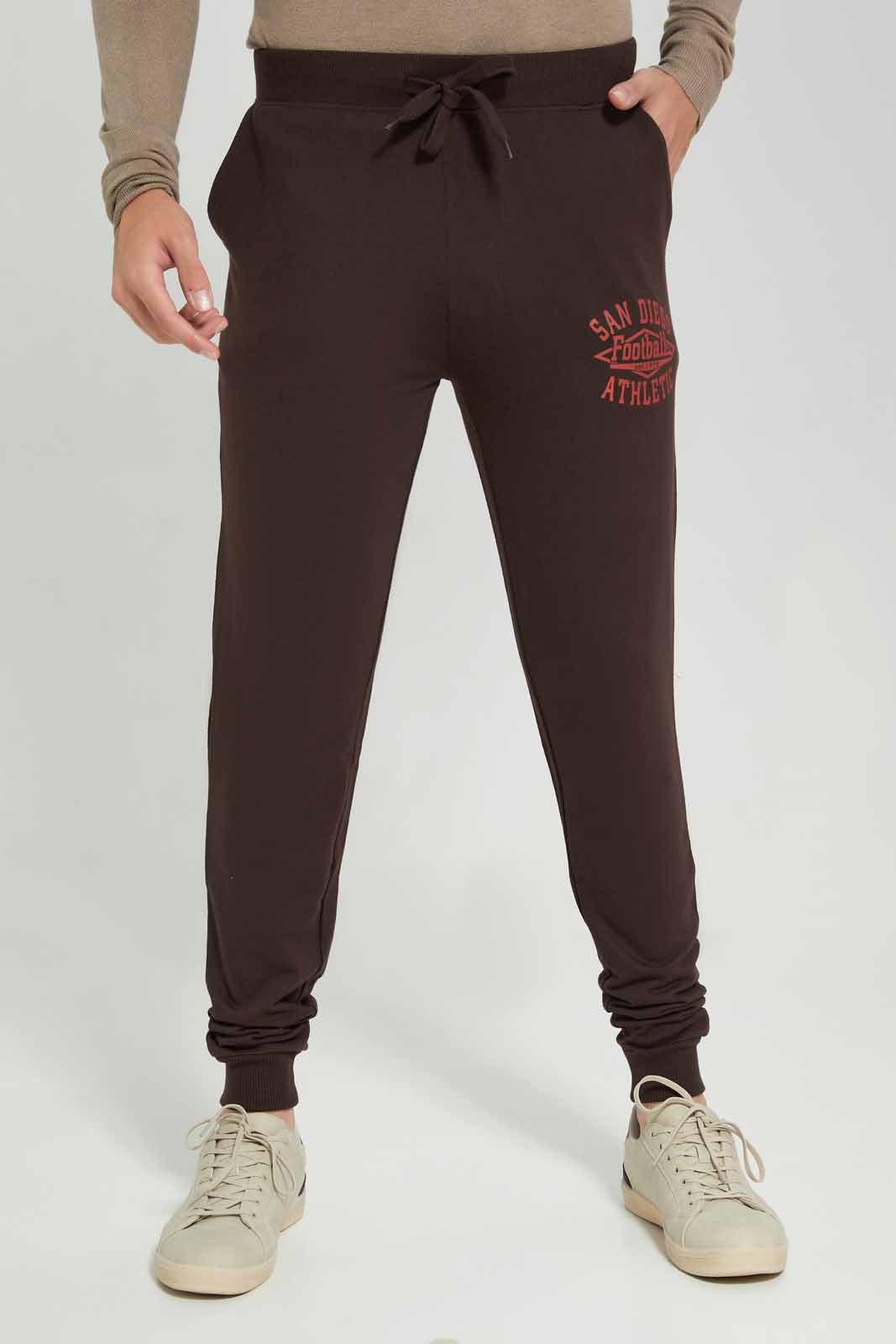 Redtag-Brown-Jog-Pant-Category:Joggers,-Colour:Brown,-Deals:New-In,-Filter:Men's-Clothing,-Men-Joggers,-New-In-Men-APL,-Non-Sale,-Section:Men,-TBL,-W22B-Men's-