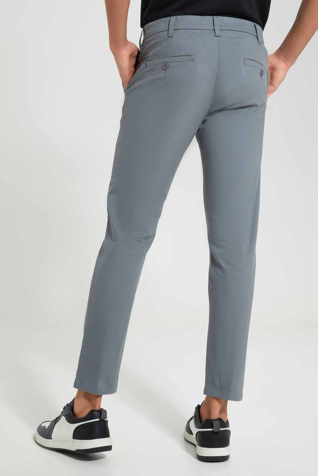 Redtag-Dark-Grey-Chino-Trousers-Category:Trousers,-Colour:Charcoal,-Deals:New-In,-Filter:Men's-Clothing,-Men-Trousers,-New-In-Men-APL,-Non-Sale,-Section:Men,-TBL,-W22A-Men's-